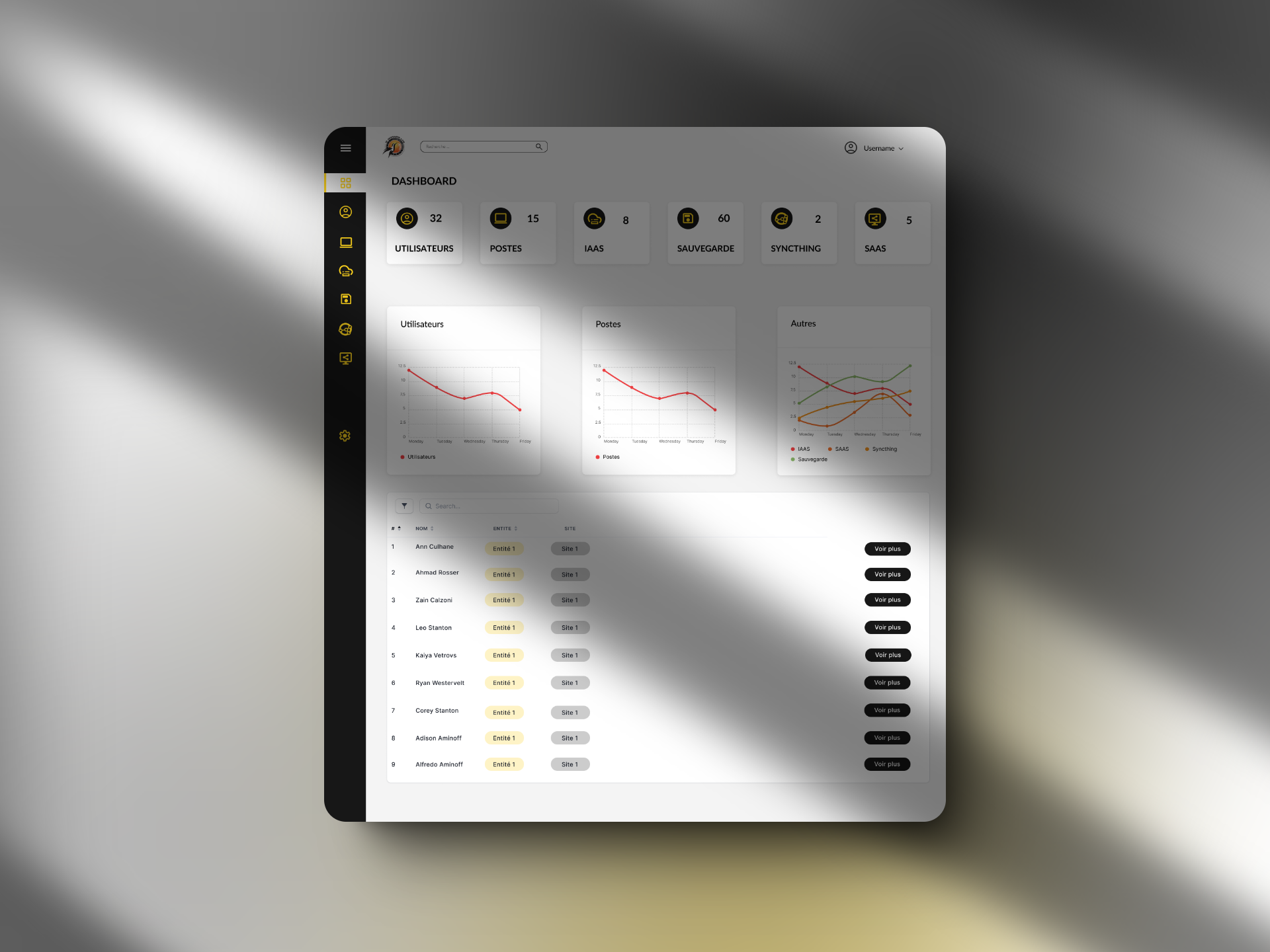 Extranet de suivi clients